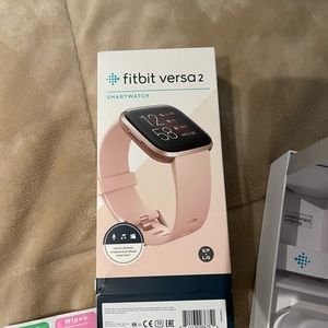 Fitbit Versa 2 with accessories
